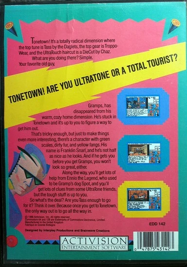 Image n° 2 - screenshots  : Tass Times in Tonetown